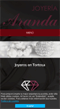 Mobile Screenshot of joyeriatortosa.com
